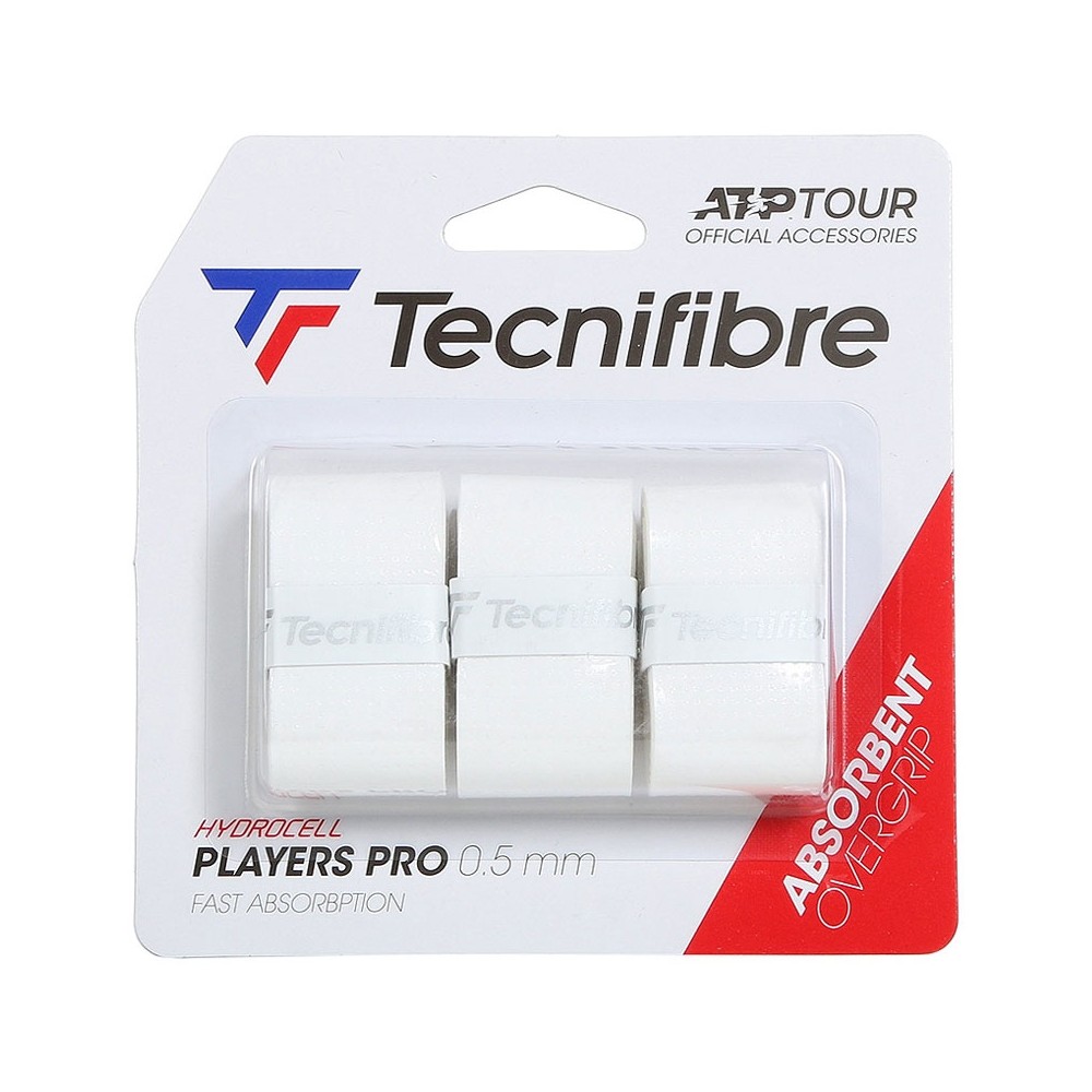 Overgrip Tecnifibre Players Pro White 52ATPPLAWH (White)
