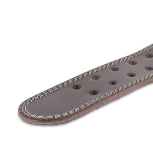 Ζώνη Άρσης Βαρών Amila Δερμάτινη Καφέ A Quality L Amila 94903