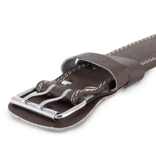 Ζώνη Άρσης Βαρών Amila Δερμάτινη Καφέ C Quality (Small) 94911