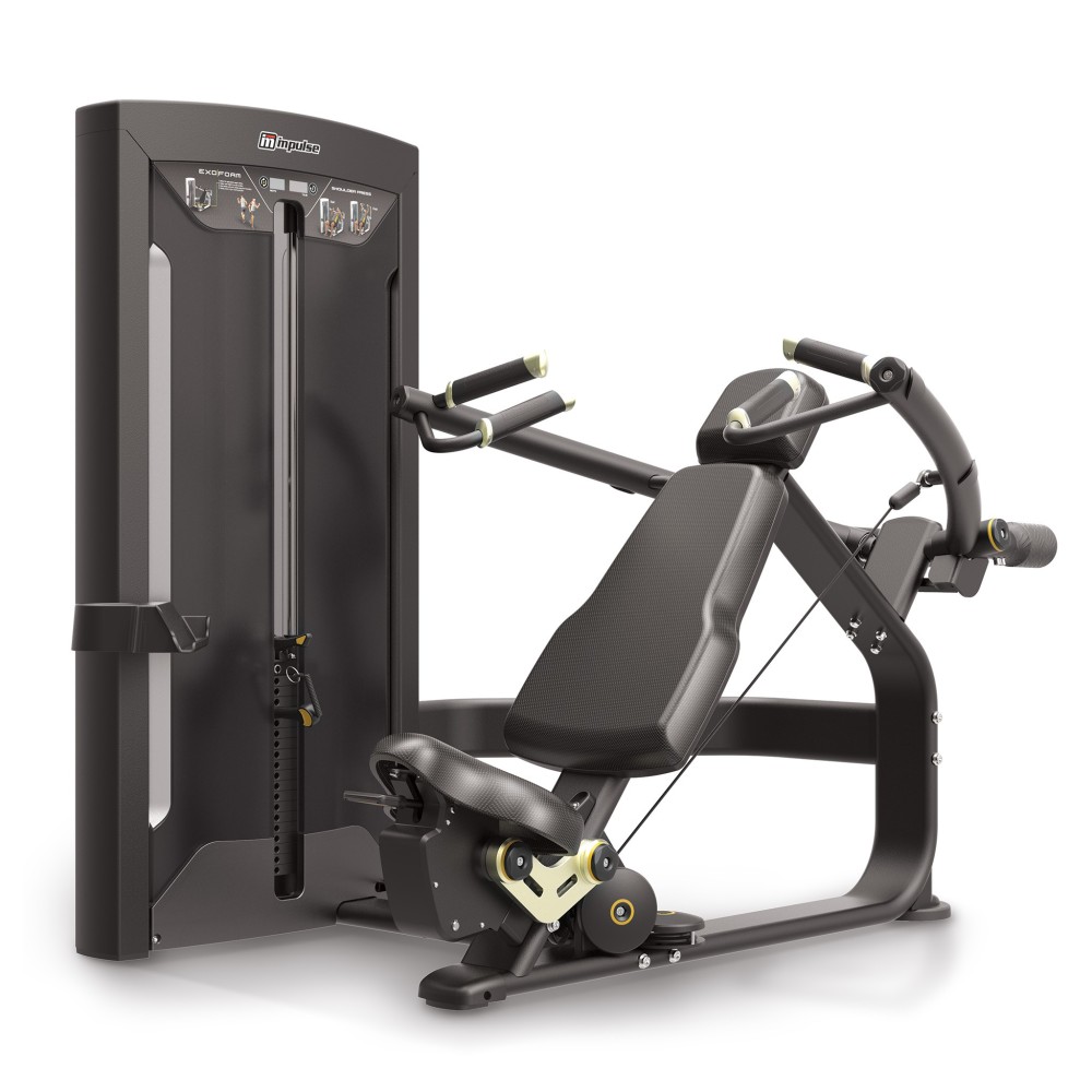 Μηχάνημα Πίεσης Ώμων Impulse Shoulder Press FE9712 (Μαύρο)