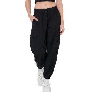Γυναικείο Παντελόνι Body Action Women's Poly Stretch Cargo Pants 021623-01 (Black)