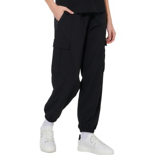 Γυναικείο Παντελόνι Body Action Women's Poly Stretch Cargo Pants 021623-01 (Black)