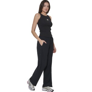Γυναικείο Παντελόνι Body Action Women's Wide Leg Yoga Trousers 021626-01 (Black)