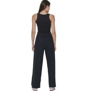 Γυναικείο Παντελόνι Body Action Women's Wide Leg Yoga Trousers 021626-01 (Black)