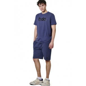 Ανδρική Βερμούδα Body Action Men's Essentials Jersey Shorts 033617-04B (Oceana Blue)