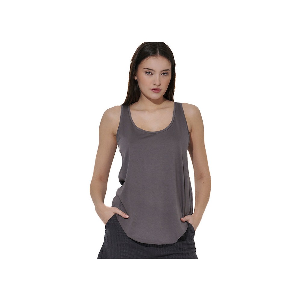 Γυναικείο T-Shirt Body Action Women's Modal Tank Top 041617-01 (Steel Grey)