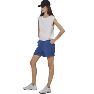 Γυναικείο Μπουστάκι Body Action Women's Modal Cropped Tank Top 041619-01 (White Alyssum)