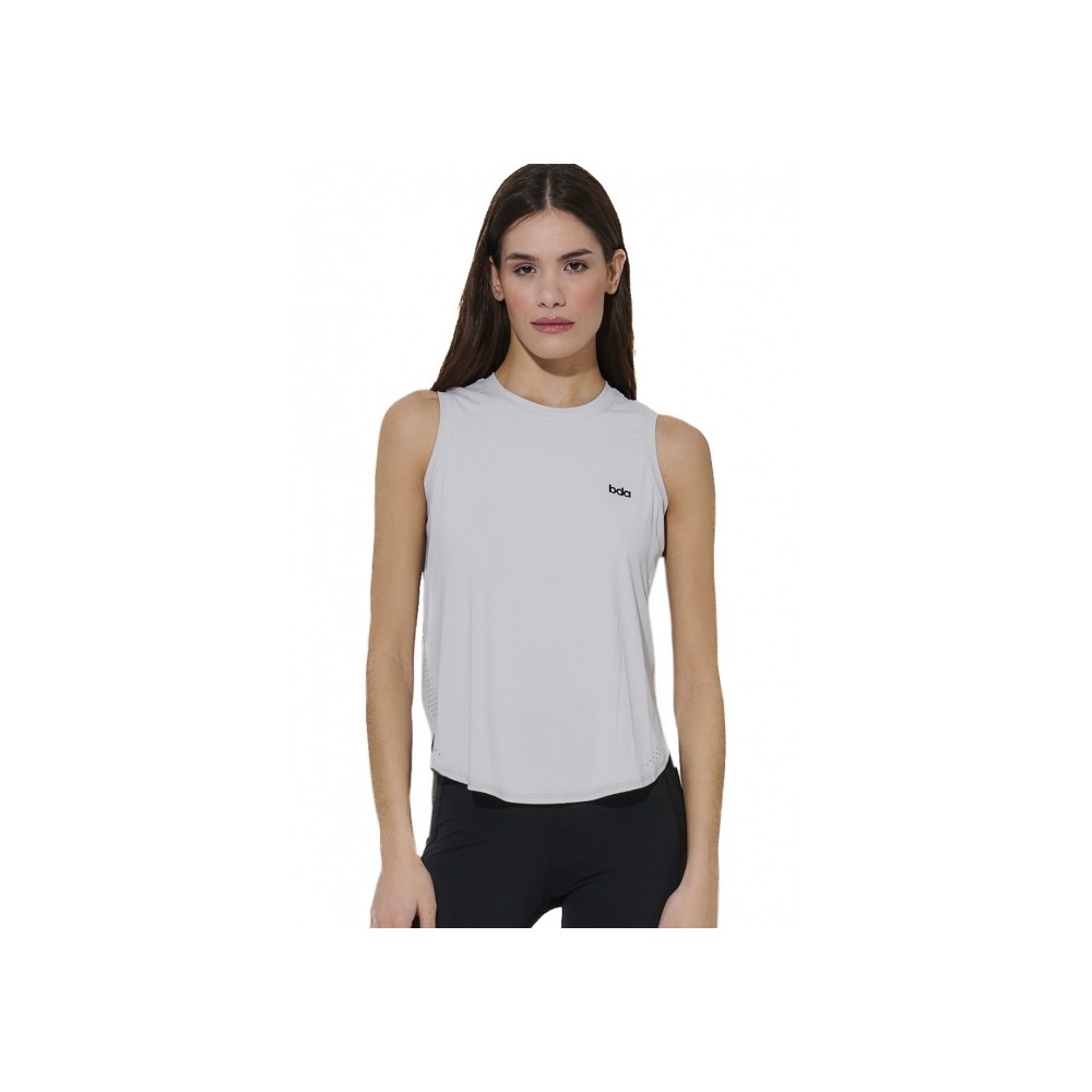 Γυναικείο Μπουστάκι Body Action Women's Loose Breathable Sleeveless Yoga Top 041620-03A (Light Grey)