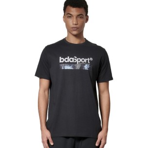 Ανδρικό T-Shirt Body Action Men's Logo T-Shirt 053616-01 (Black)