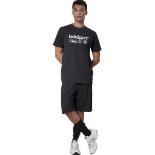 Ανδρικό T-Shirt Body Action Men's Logo T-Shirt 053616-01 (Black)