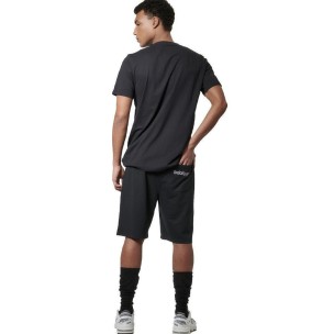 Ανδρικό T-Shirt Body Action Men's Logo T-Shirt 053616-01 (Black)