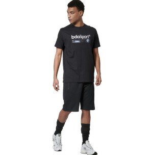 Ανδρικό T-Shirt Body Action Men's Logo T-Shirt 053616-01 (Black)