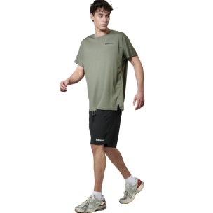 Ανδρικό T-Shirt Body Action Men's Workout T-Shirt 053620-07E (Khaki Green)