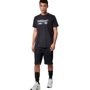 Ανδρική Βερμούδα Body Action Men's Essentials French Terry Shorts 033616-01 (Black)