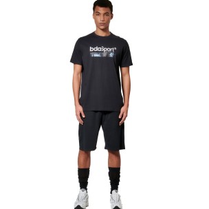 Ανδρική Βερμούδα Body Action Men's Essentials French Terry Shorts 033616-01 (Black)