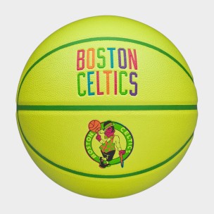 Μπάλα Μπάσκετ Wilson Nba Team Neon Basketball Boston Celtics WZ4037401XB7 (Size 7)