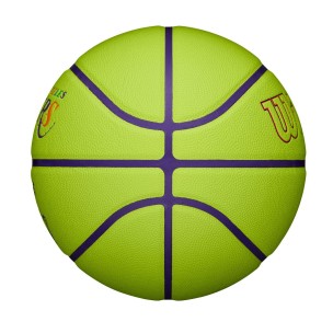 Μπάλα Μπάσκετ Wilson Nba Team Neon Basketball Los Angeles Lakers WZ4037404XB7 (Size 7)