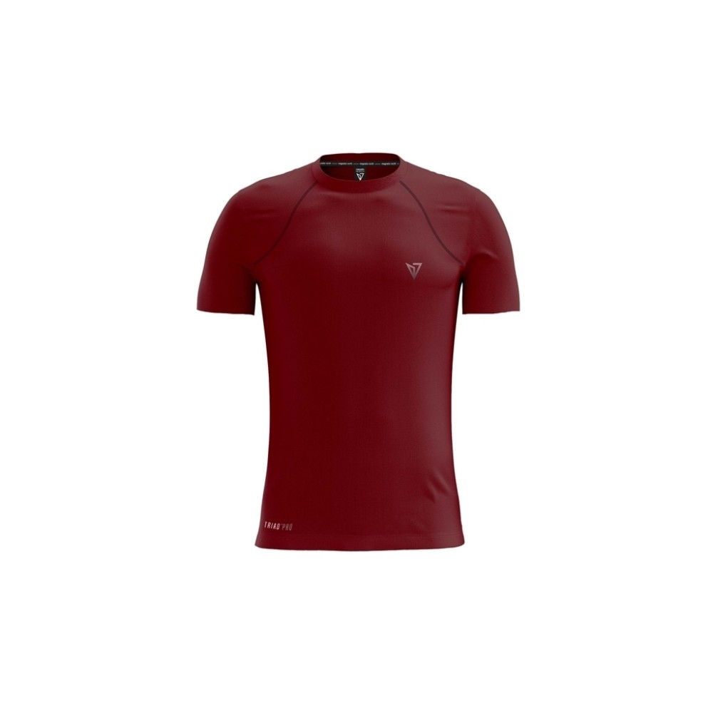 Ισοθερμική κοντομάνικη Μπλούζα Magnetic North Men's Compression S/S T-Shirt 50027 Bordeaux