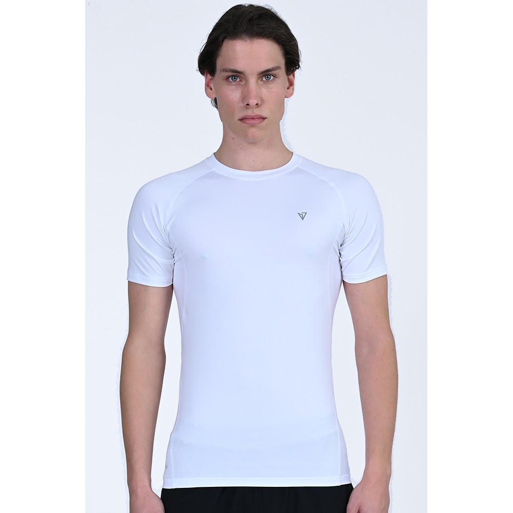 Ισοθερμική κοντομάνικη Μπλούζα Magnetic North Men's Compression S/S T-Shirt 50027 White