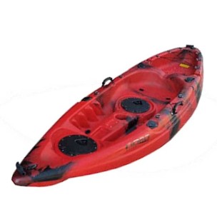 Fishing Kayak Gobo Salt Sot Ενός Ατόμου Κόκκινο 0100-0102RD