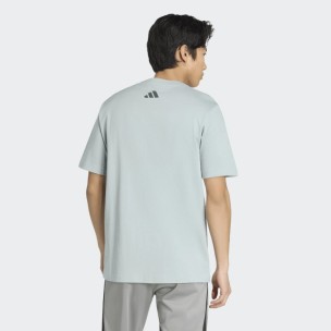 Ανδρικό T-Shirt Adidas Performance DISTRESSED LINEAR LOGO GRAPHIC T-SHIRT KR6193