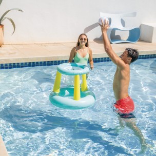 Φουσκωτό Παιχνίδι Μπασκέτα Intex Floating Hoops 58504