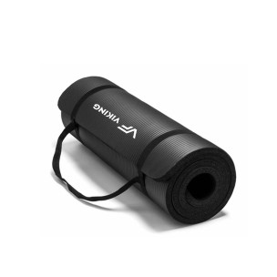 Στρώμα Γυμναστικής 1.0cm NBR Mat Viking C 3016 (Μαύρο)