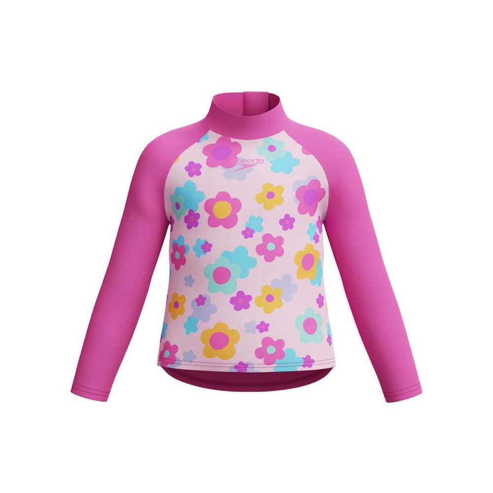 Παιδικό Μαγιό Μπλούζα SPEEDO Long Sleeve Print Rash Guard 003485002