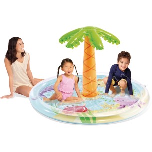 Φουσκωτή Παιδική Πισίνα Intex Palm Tree Spray Pool 56433