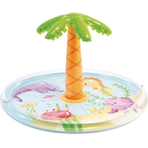Φουσκωτή Παιδική Πισίνα Intex Palm Tree Spray Pool 56433