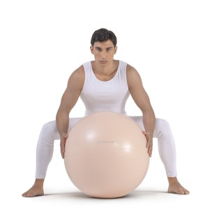 Μπάλα Γυμναστικής Amila Estetica Gym Ball 65 cm (Nature) 99702