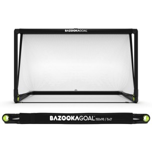 Τέρμα Ποδοσφαίρου Bazooka Πλαστικό (Μαύρο/Λευκό)
