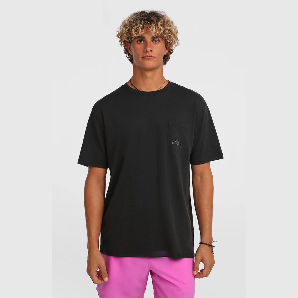 Ανδρικό T-Shirt O'Neill Slub Chest Pocket T-Shirt Snow White 2850369-19010