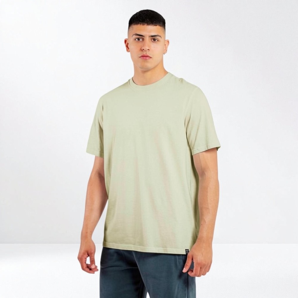 Ανδρικό T-Shirt Be:Nation Essentials Crew Neck s/s Tee 05312501-15A (Beige)