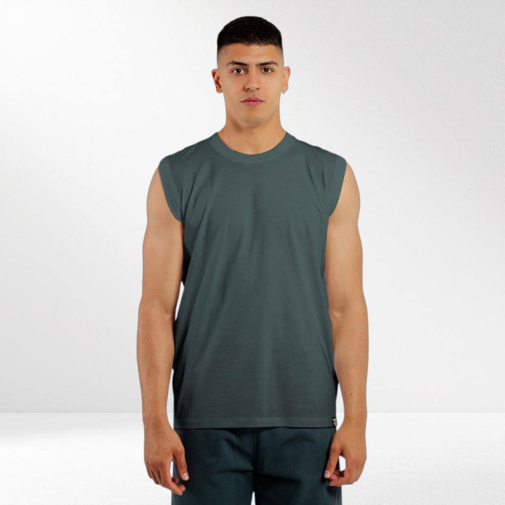 Ανδρικό T-Shirt Be:Nation Essentials Sleeveless Tee 04312501-4F (Petrol)