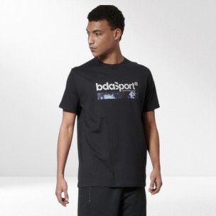 Ανδρικό T-Shirt Body Action Men's Logo T-Shirt 053616-01 (Black)