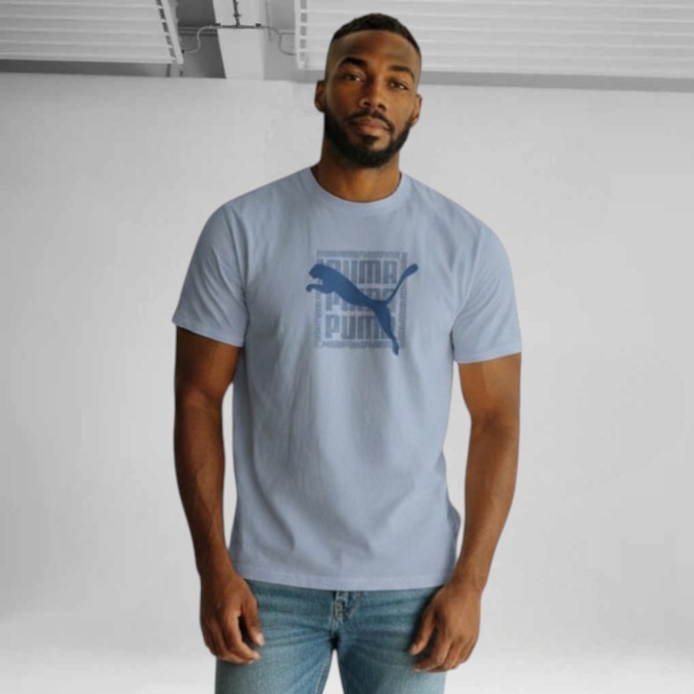 Ανδρικό T-Shirt Puma Graphic Wording Tee 691775-65