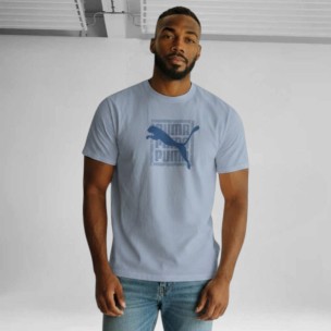 Ανδρικό T-Shirt Puma Graphic Wording Tee 691775-65