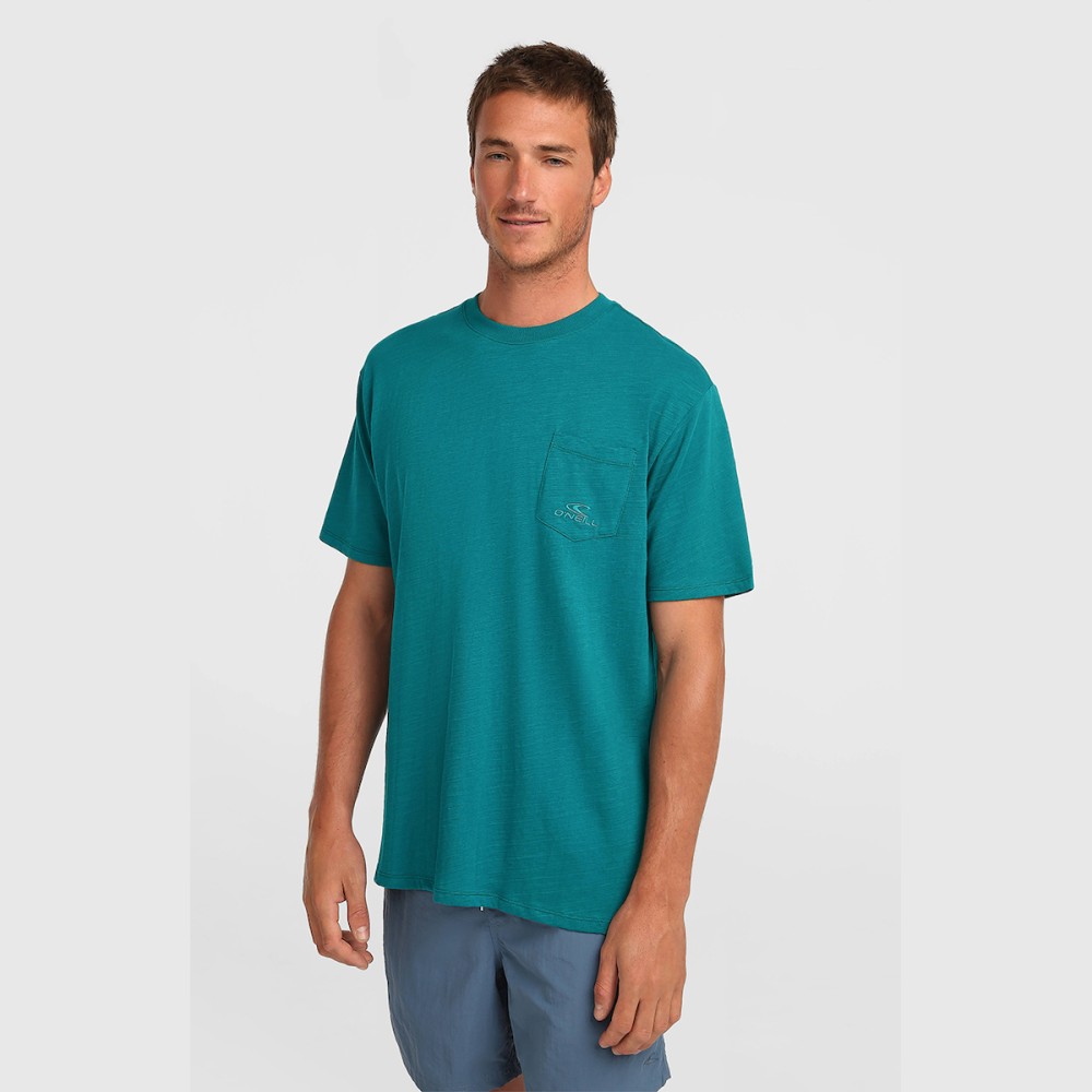 Ανδρικό T-Shirt O'Neill Slub Chest Pocket T-Shirt Snow White 2850369-15097