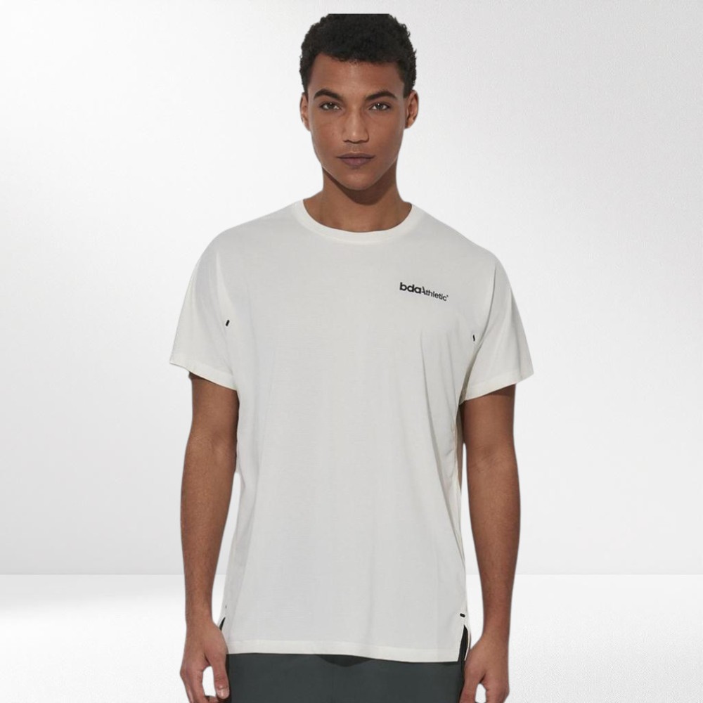 Ανδρικό T-Shirt Body Action Men's Workout T-Shirt 053620-02 (Star White)