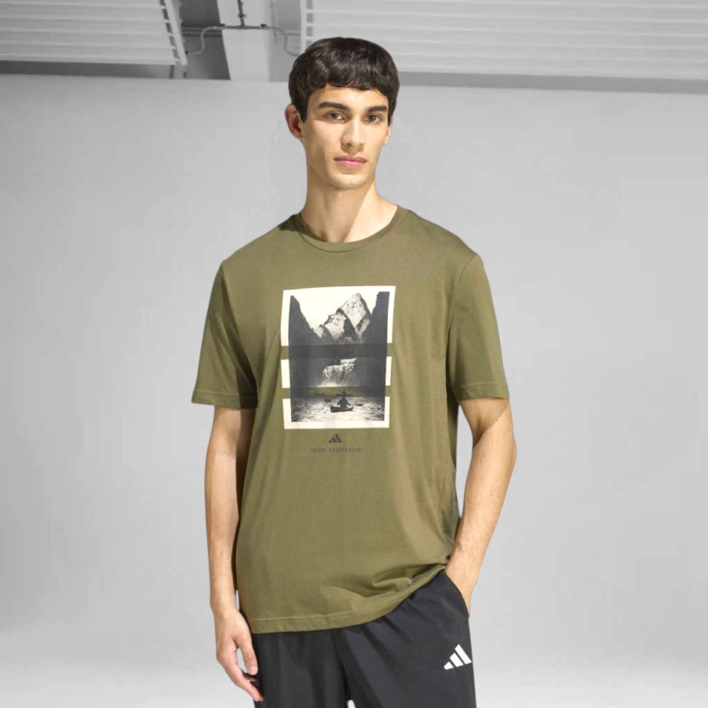 Ανδρικό T-Shirt Adidas Outdoor Kayaking Graphic T-Shirt KB2540