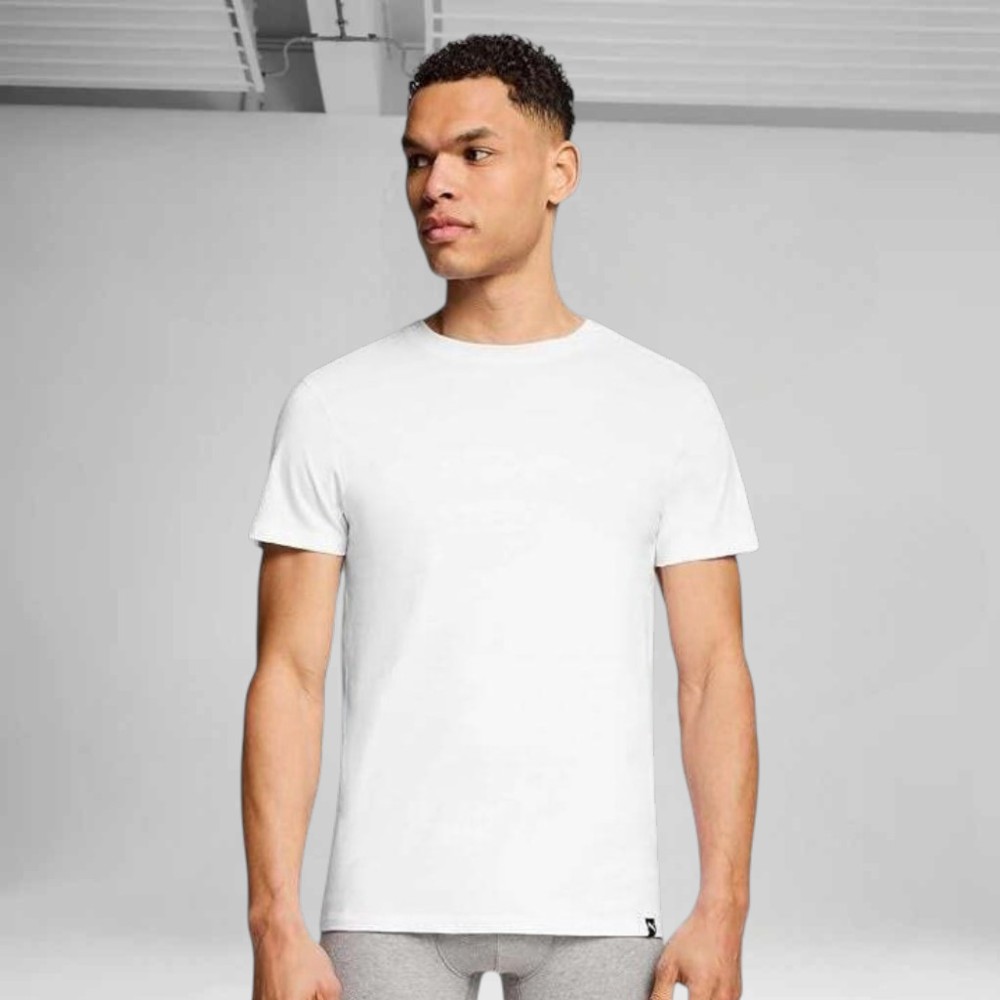 Ανδρικές Φανέλες Κοντομάνικες Puma Everyday Crew Neck 2Pack 701235920-002