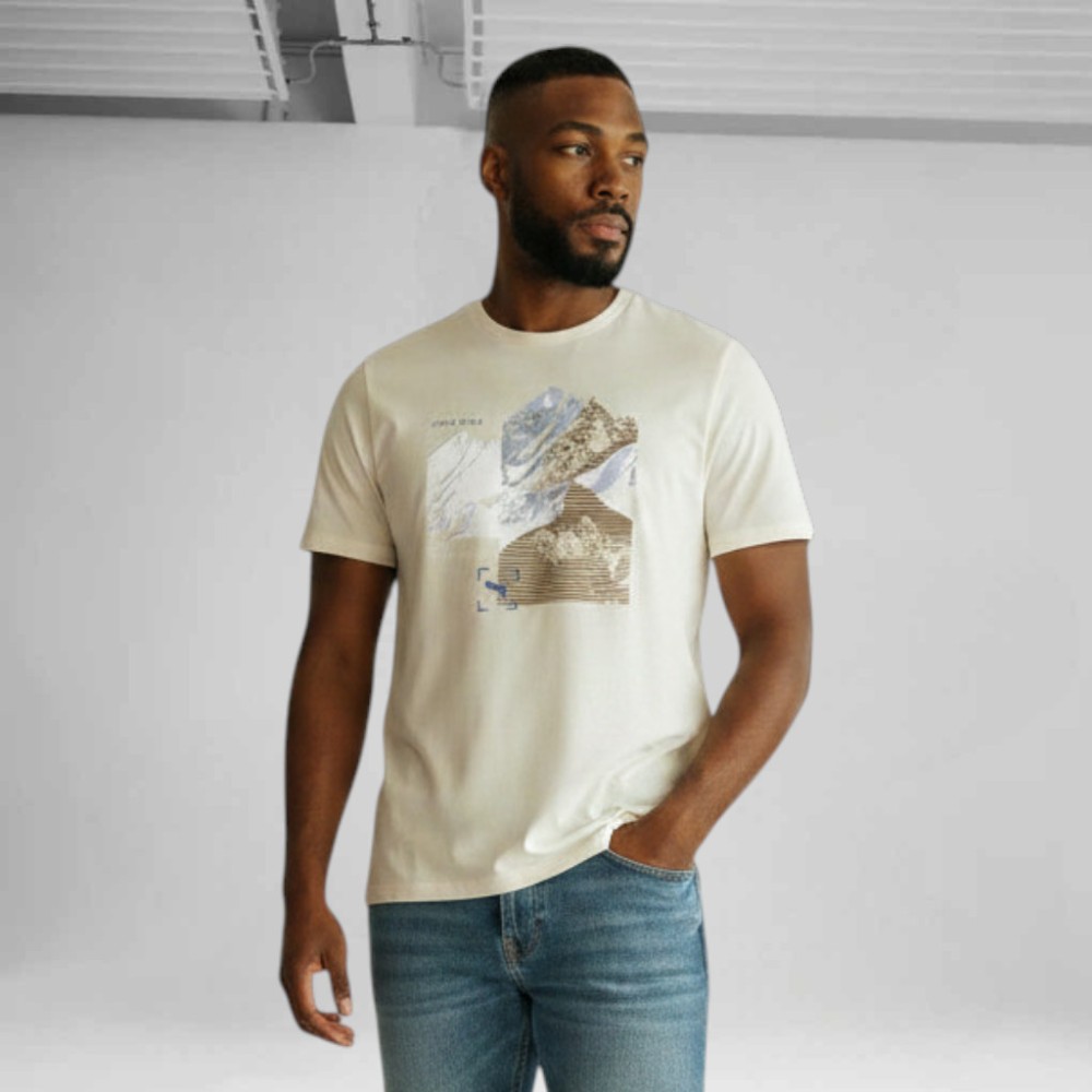 Ανδρικό T-Shirt Puma Graphic Mountain Tee 691779-87