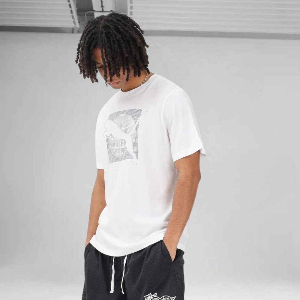 Ανδρικό T-Shirt Puma Graphic Foil Tee 691784-02