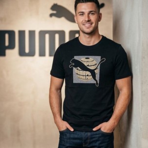 Ανδρικό T-Shirt Puma Graphic Foil Tee 691784-01