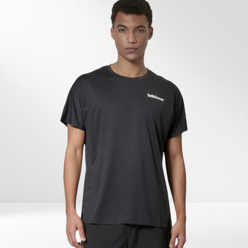Ανδρικό T-Shirt Body Action Men's Workout T-Shirt (Black)