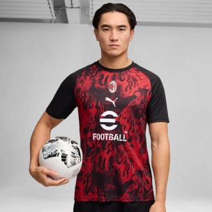 Αντρικό T-Shirt Puma Ac Milan Pre-Match Training Red AC Milan Pre-Match 784713-01