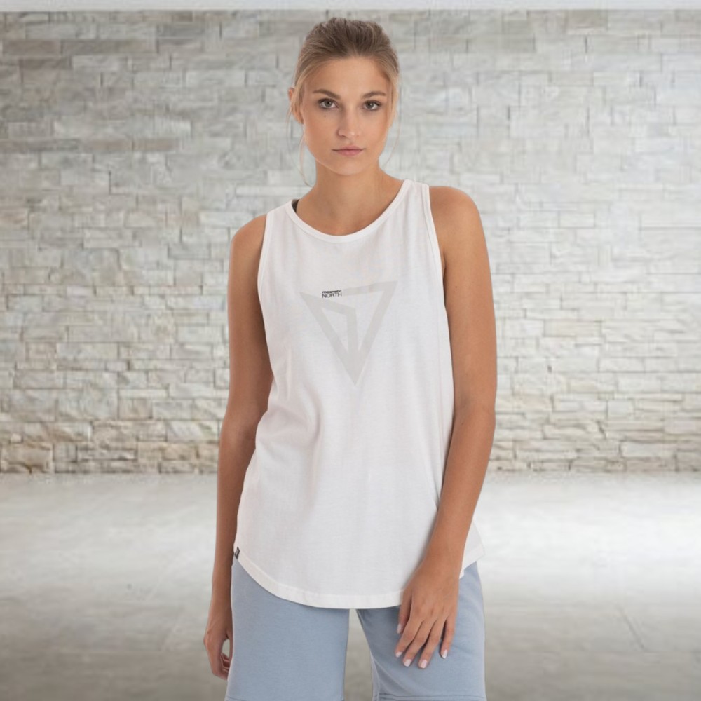 Γυναικείο T-Shirt Magnetic North Wo's Fitness Tank Top 22032 White