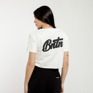 Γυναικείο T-Shirt Be:Nation BNTN Oversized Crop Top 05112509-2A (Offwhite)