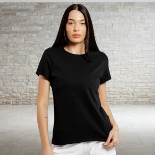 Γυναικείο T-Shirt Be:Nation Essentials Slub s/s Tee 05112502-01 (Black)